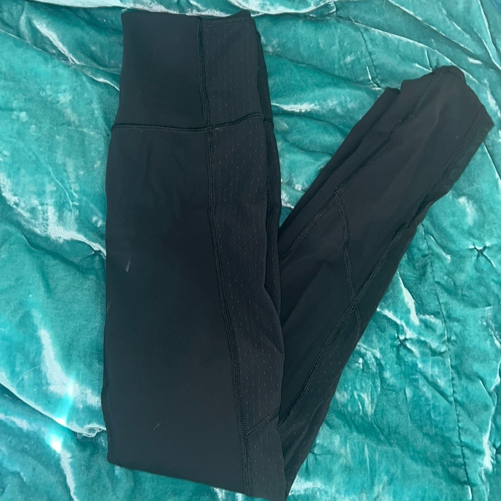 Lululemon dot mesh legging